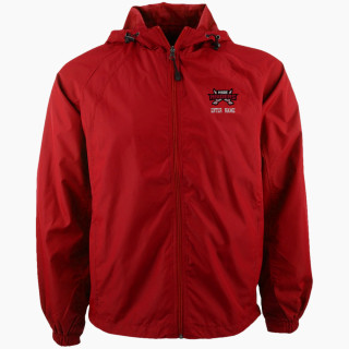 Sport-Tek Men's Hooded Raglan Jacket