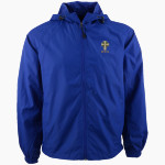 PRINCE OF PEACE IRISH <span class="pdp-name-mascot">PRINCE OF PEACE PREP IRISH</span> Sport-Tek Men's Hooded Raglan Jacket Front Thumbnail