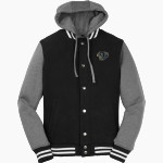 FRANKLIN HIGH SCHOOL PANTHERS <span class="pdp-name-mascot">FRANKLIN PANTHERS</span> Sport-Tek Men's Insulated Hooded Letterman Jacket Front Thumbnail