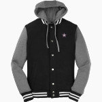 INDEPENDENCE HIGH SCHOOL 76ERS <span class="pdp-name-mascot">INDEPENDENCE 76ERS</span> Sport-Tek Men's Insulated Hooded Letterman Jacket Front Thumbnail