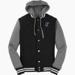 Roots Athletic Center Athletic Center <span class="pdp-name-mascot">Roots Athletic Center Athletic Center</span> Sport-Tek Men's Insulated Hooded Letterman Jacket Front Thumbnail