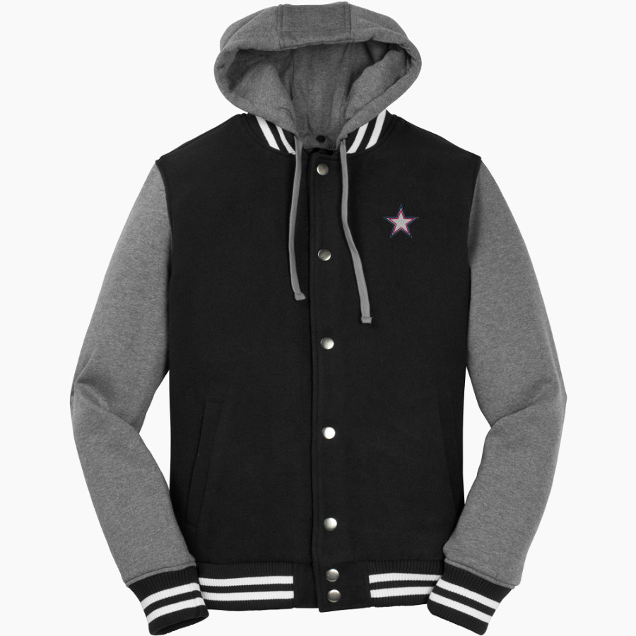 INDEPENDENCE HIGH SCHOOL 76ERS <span class="pdp-name-mascot">INDEPENDENCE 76ERS</span> Sport-Tek Men's Insulated Hooded Letterman Jacket