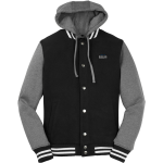 ASHLAND-GREENWOOD HIGH SCHOOL BLUEJAYS <span class="pdp-name-mascot">ASHLAND - GREENWOOD BLUEJAYS</span> Sport-Tek Men's Insulated Hooded Letterman Jacket Front Thumbnail