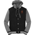 Scranton Bulldogs <span class="pdp-name-mascot">Scranton Middle School Bulldogs</span> Sport-Tek Men's Insulated Hooded Letterman Jacket Front Thumbnail