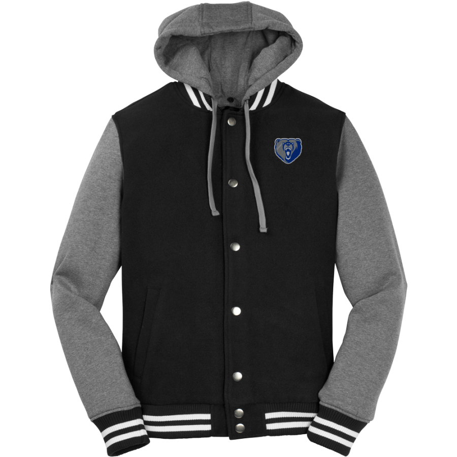 Bartram Trail Bears <span class="pdp-name-mascot">Bartram Trail Bears</span> Sport-Tek Men's Insulated Hooded Letterman Jacket