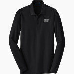 WINNECONNE HIGH SCHOOL WOLVES <span class="pdp-name-mascot">WINNECONNE WOLVES</span> Port Authority Men's Long Sleeve Core Classic Pique Polo Front Thumbnail