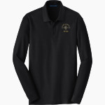 Camp Kawaga Sideline Store <span class="pdp-name-mascot">Camp Kawaga</span> Port Authority Men's Long Sleeve Core Classic Pique Polo Front Thumbnail