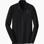 La Jolla Vikings Port Authority Men's Long Sleeve Core Classic Pique Polo Front Thumbnail