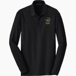 BENTONVILLE HIGH SCHOOL TIGERS <span class="pdp-name-mascot">BENTONVILLE TIGERS</span> Port Authority Men's Long Sleeve Core Classic Pique Polo Front Thumbnail