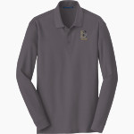 East Ridge Raptors <span class="pdp-name-mascot">East Ridge Raptors</span> Port Authority Men's Long Sleeve Core Classic Pique Polo Front Thumbnail