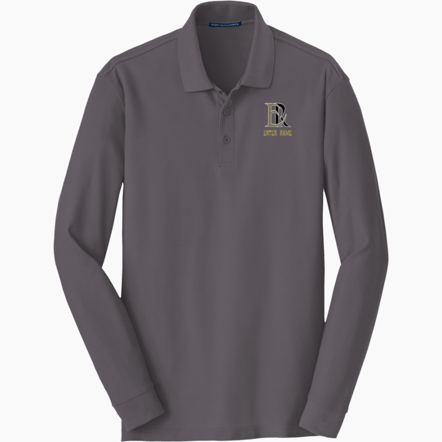East Ridge Raptors <span class="pdp-name-mascot">East Ridge Raptors</span> Port Authority Men's Long Sleeve Core Classic Pique Polo