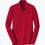 Ascension Catholic School Patriots <span class="pdp-name-mascot">Ascension Catholic School Patriots</span> Port Authority Men's Long Sleeve Core Classic Pique Polo Front Thumbnail