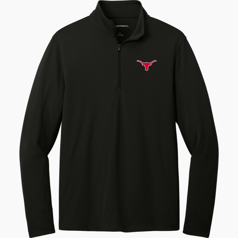 DOVER HIGH SCHOOL LONGHORNS Port Authority Men's Dry Zone UV 1/4-Zip Pullover