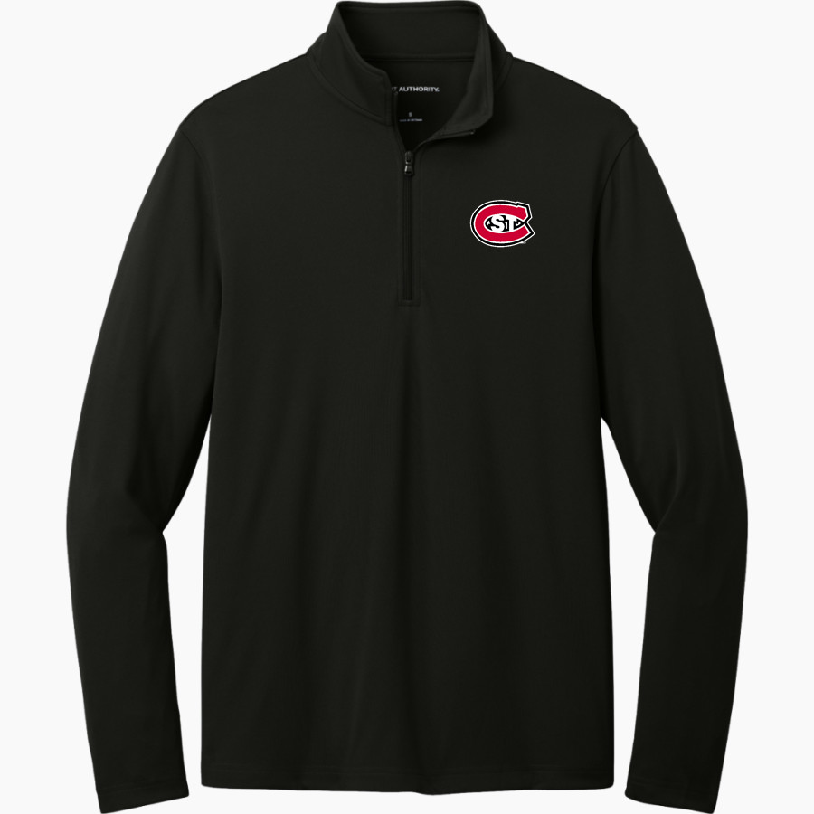 St. Cloud State University The Official Online Store Port Authority Men's Dry Zone UV 1/4-Zip Pullover
