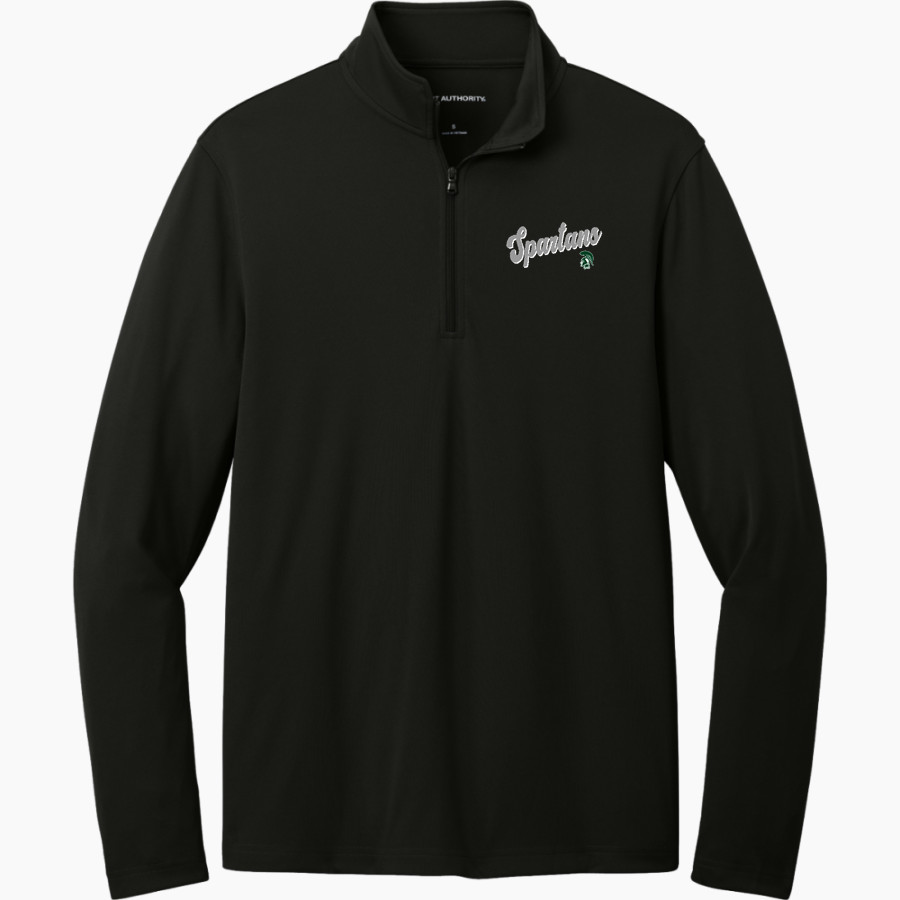 LAUREL HIGH SCHOOL SPARTANS <span class="pdp-name-mascot">LAUREL SPARTANS</span> Port Authority Men's Dry Zone UV 1/4-Zip Pullover
