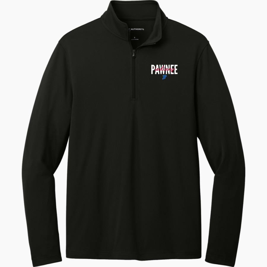 Pawnee Indians <span class="pdp-name-mascot">Pawnee Indians</span> Port Authority Men's Dry Zone UV 1/4-Zip Pullover