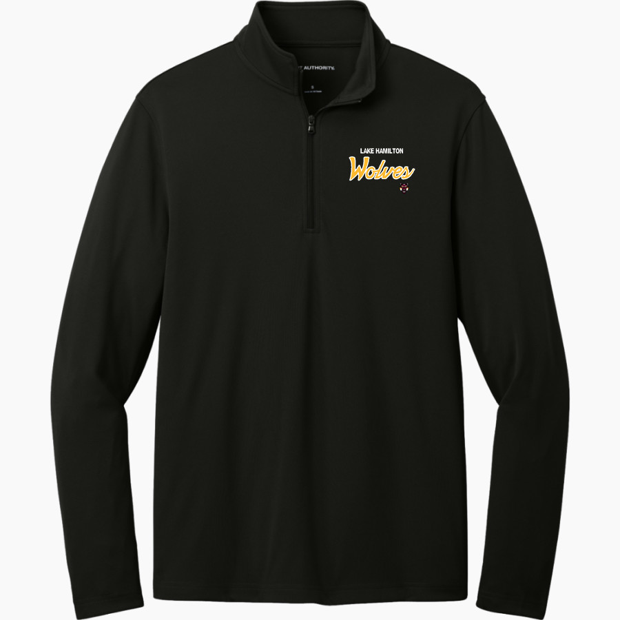 Lake Hamilton Wolves <span class="pdp-name-mascot">Lake Hamilton Wolves</span> Port Authority Men's Dry Zone UV 1/4-Zip Pullover
