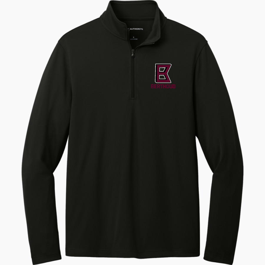 BERTHOUD HIGH SCHOOL SPARTANS Port Authority Men's Dry Zone UV 1/4-Zip Pullover