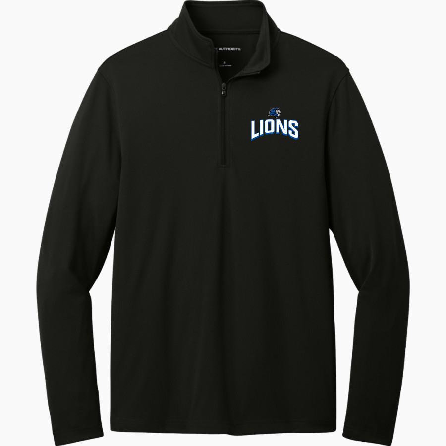 Linwood School Lions Port Authority Men's Dry Zone UV 1/4-Zip Pullover