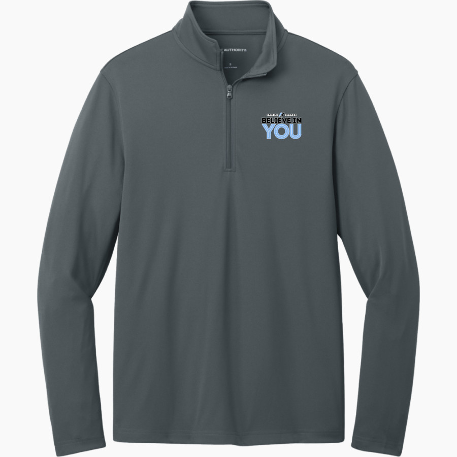 Believe In You Port Authority Men's Dry Zone UV 1/4-Zip Pullover
