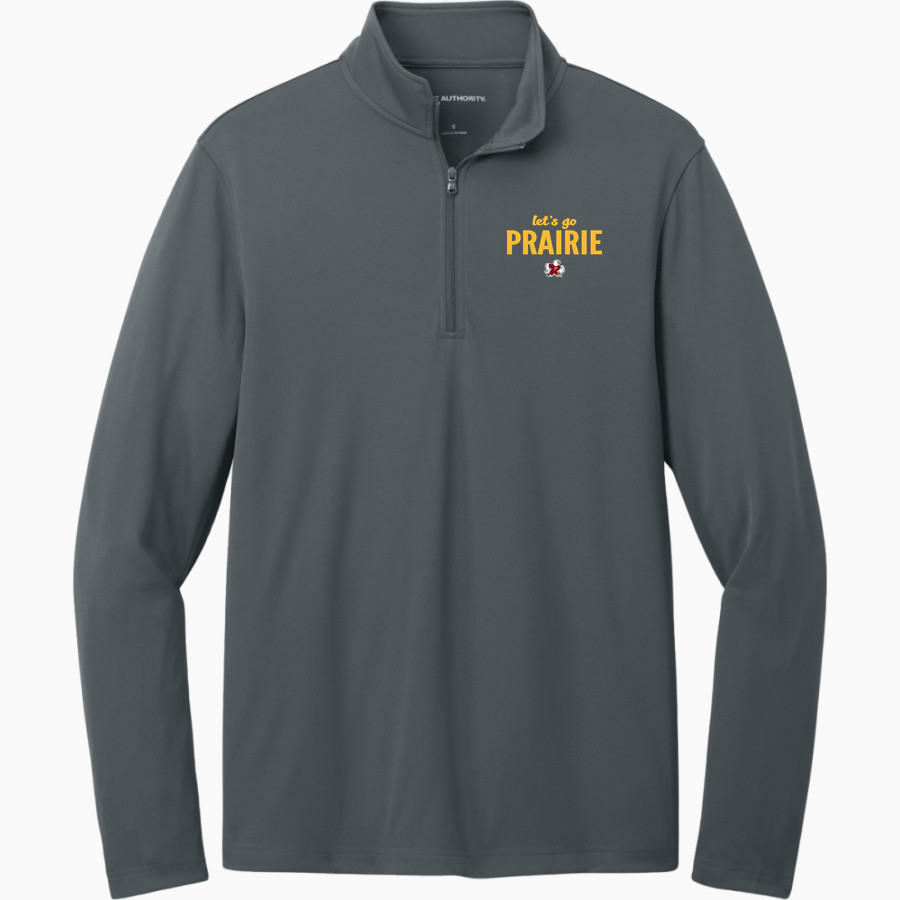 Prairie Falcons <span class="pdp-name-mascot">Prairie Falcons</span> Port Authority Men's Dry Zone UV 1/4-Zip Pullover