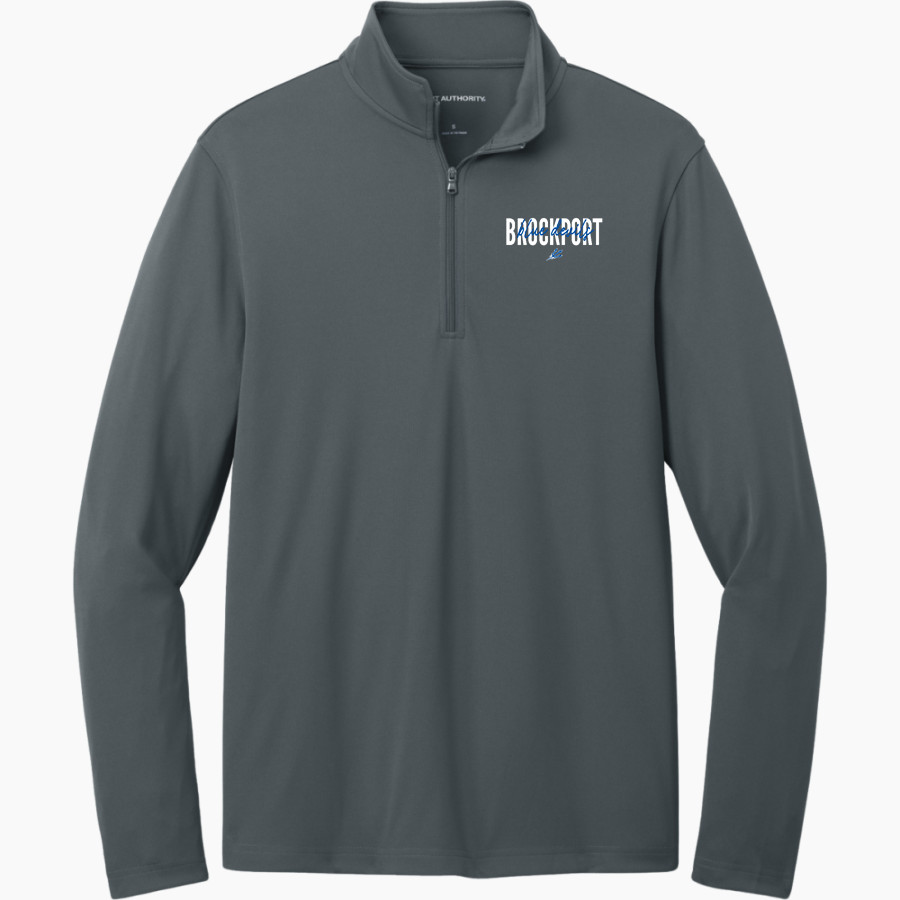 BROCKPORT BLUE DEVILS The Official Online Store <span class="pdp-name-mascot">BROCKPORT BLUE DEVILS</span> Port Authority Men's Dry Zone UV 1/4-Zip Pullover