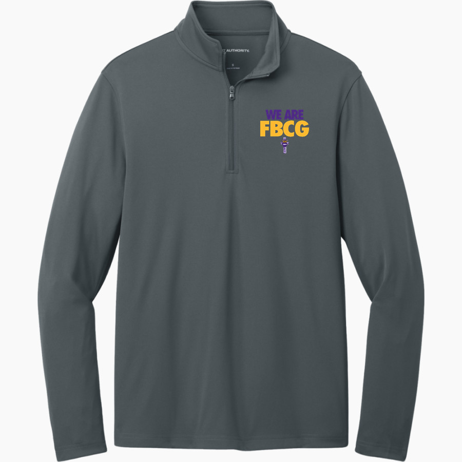 FIRST BAPTIST CHURCH Dynamic Disciples <span class="pdp-name-mascot">FIRST BAPTIST CHURCH</span> Port Authority Men's Dry Zone UV 1/4-Zip Pullover