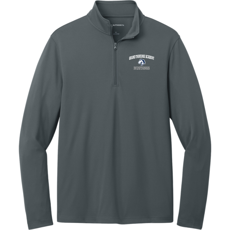 Grand Traverse Academy Mustangs <span class="pdp-name-mascot">Grand Traverse Academy Mustangs</span> Port Authority Men's Dry Zone UV 1/4-Zip Pullover