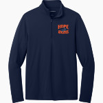 Hope College Online Athletics Store <span class="pdp-name-mascot">Hope Flying Dutch</span> Port Authority Men's Dry Zone UV 1/4-Zip Pullover Front Thumbnail