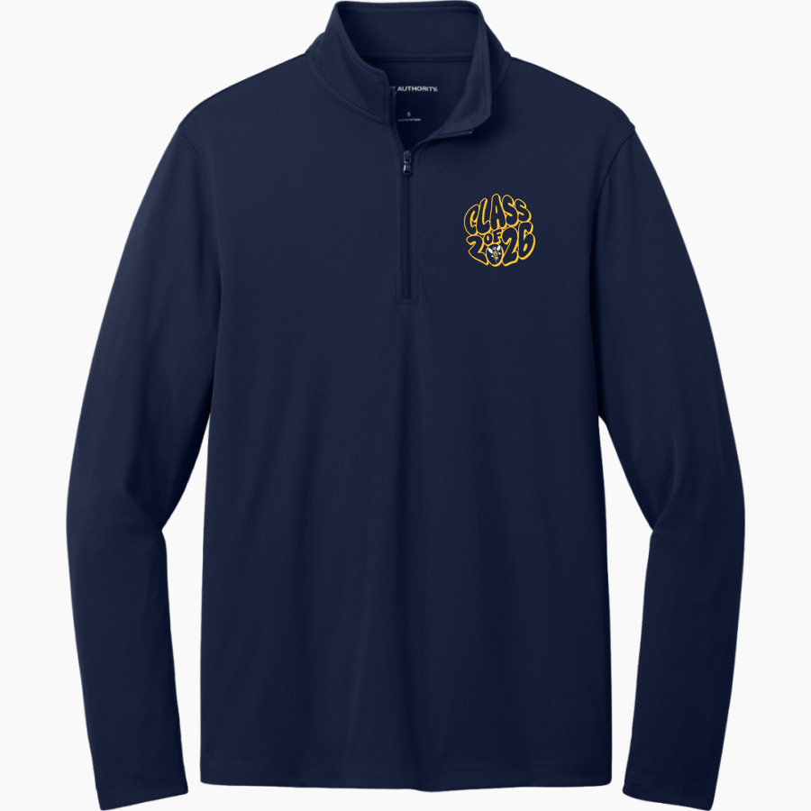 Rochester YellowJackets <span class="pdp-name-mascot">University of Rochester Athletics</span> Port Authority Men's Dry Zone UV 1/4-Zip Pullover