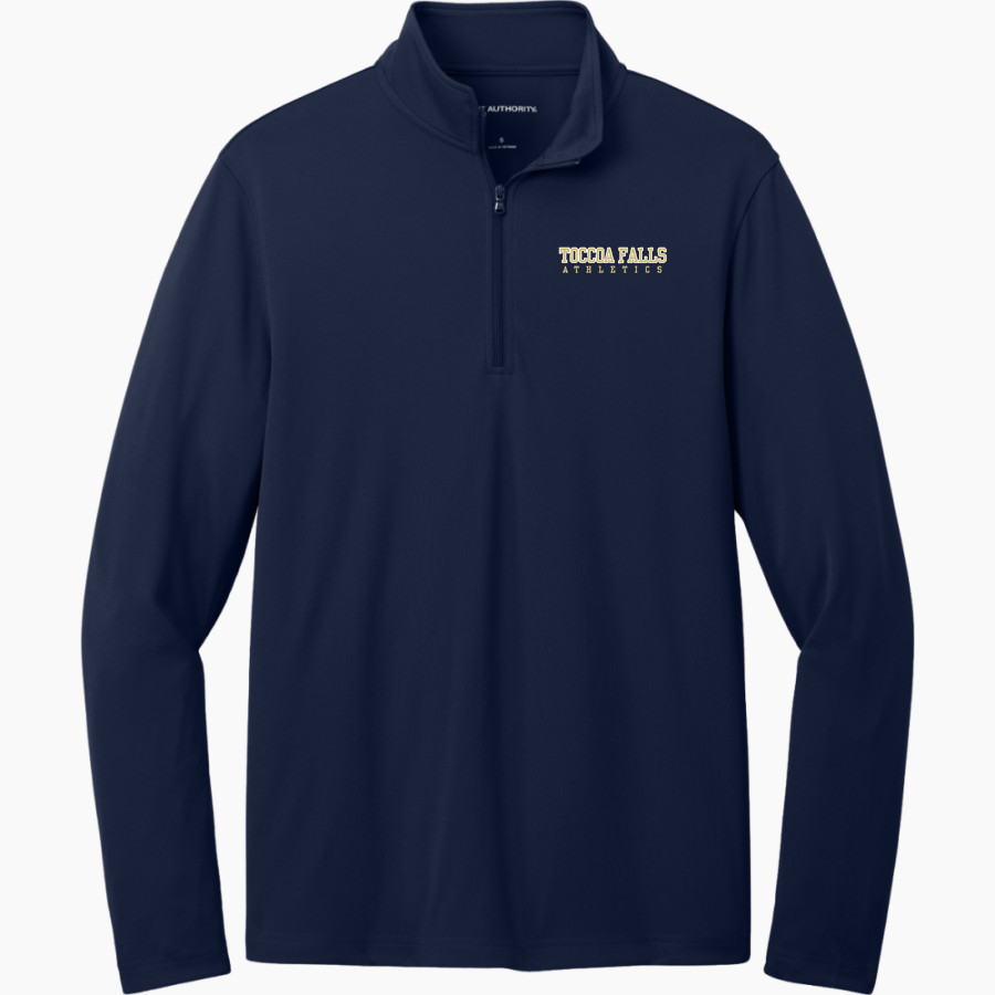 Toccoa Falls EAGLES <span class="pdp-name-mascot">TOCCOA FALLS COLLEGE EAGLES</span> Port Authority Men's Dry Zone UV 1/4-Zip Pullover