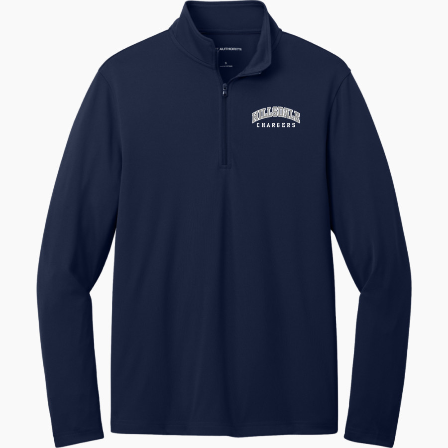 HIllsdale Chargers <span class="pdp-name-mascot">HIllsdale College Chargers</span> Port Authority Men's Dry Zone UV 1/4-Zip Pullover