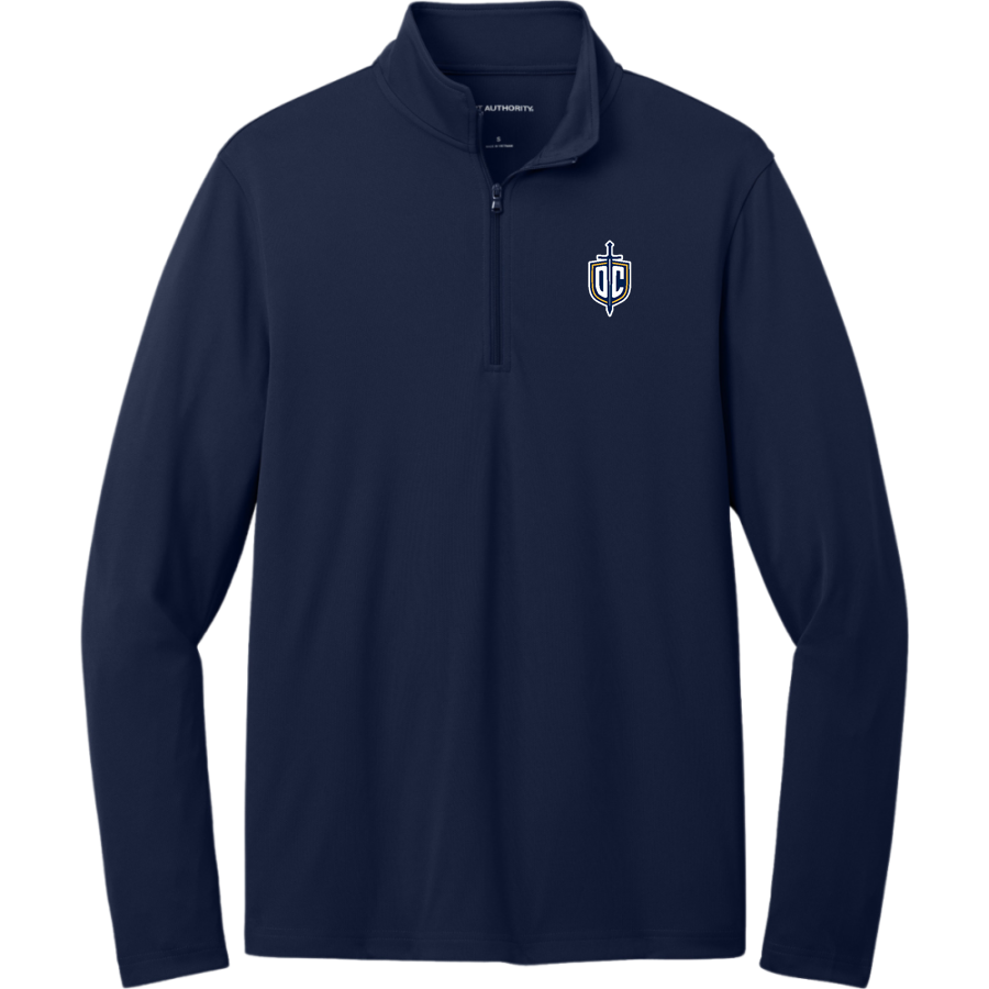 Oskaloosa Christian School Crusaders <span class="pdp-name-mascot">OSKALOOSA CHRISTIAN SCHOOL Crusaders</span> Port Authority Men's Dry Zone UV 1/4-Zip Pullover