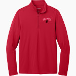 CENTRAL HIGH SCHOOL BRAVES <span class="pdp-name-mascot">CENTRAL BRAVES</span> Port Authority Men's Dry Zone UV 1/4-Zip Pullover Front Thumbnail