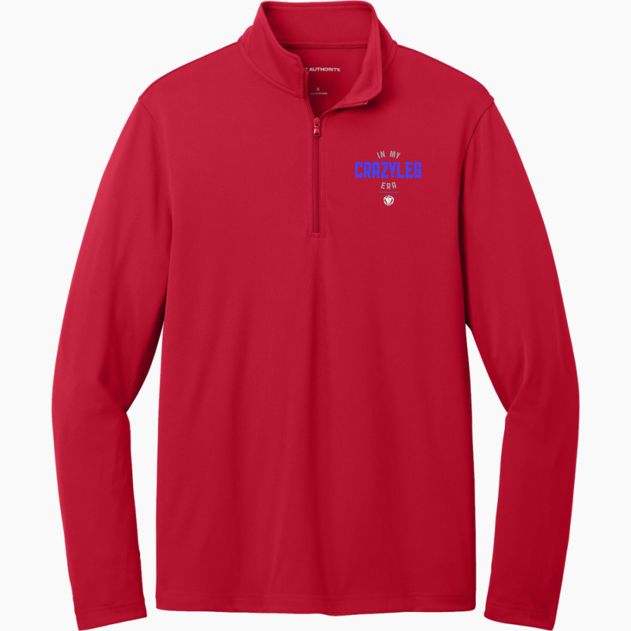 GINN ACADEMY CRAZYLEGS <span class="pdp-name-mascot">GINN CRAZYLEGS</span> Port Authority Men's Dry Zone UV 1/4-Zip Pullover