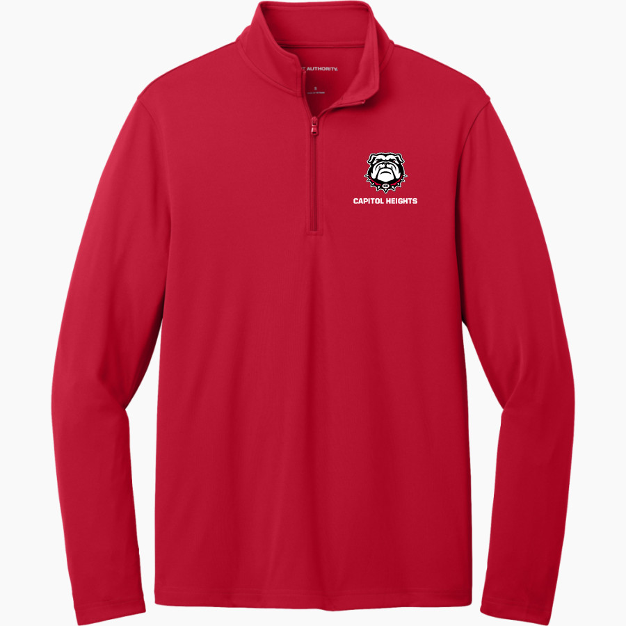 Capitol Heights Bulldogs <span class="pdp-name-mascot">Capitol Heights Bulldogs</span> Port Authority Men's Dry Zone UV 1/4-Zip Pullover