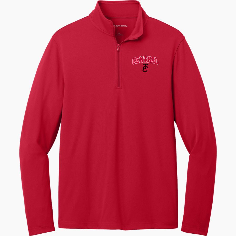 CENTRAL HIGH SCHOOL BRAVES <span class="pdp-name-mascot">CENTRAL BRAVES</span> Port Authority Men's Dry Zone UV 1/4-Zip Pullover
