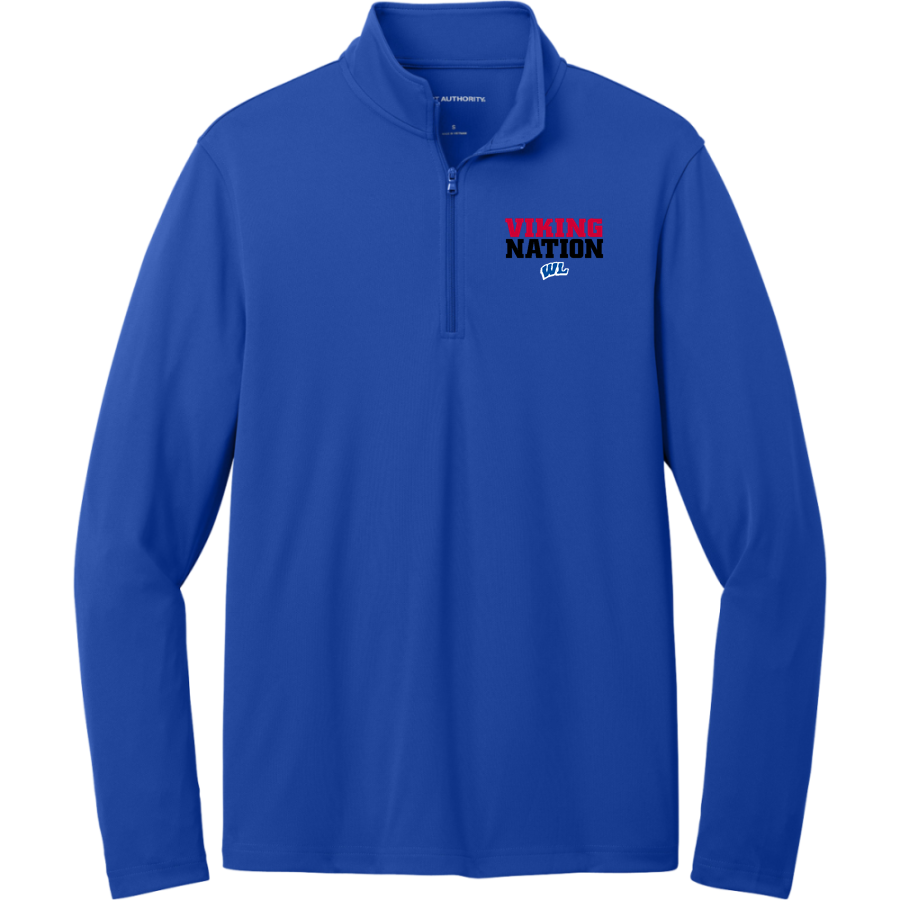 Wisconsin Lutheran Vikings <span class="pdp-name-mascot">Wisconsin Lutheran Vikings</span> Port Authority Men's Dry Zone UV 1/4-Zip Pullover