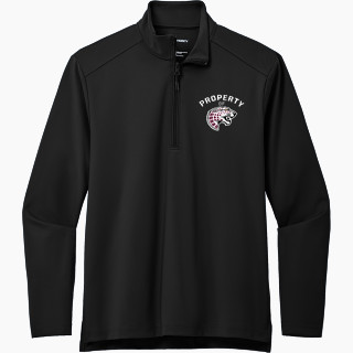 Port Authority Men's Carbon-Free Double Knit 1/4 Zip