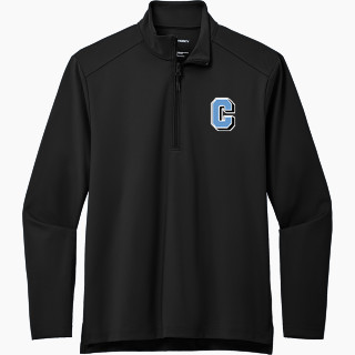 Port Authority Men's Carbon-Free Double Knit 1/4 Zip