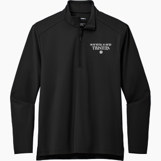 Port Authority Men's Carbon-Free Double Knit 1/4 Zip
