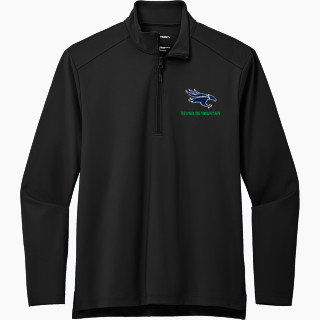 Port Authority Men's Carbon-Free Double Knit 1/4 Zip