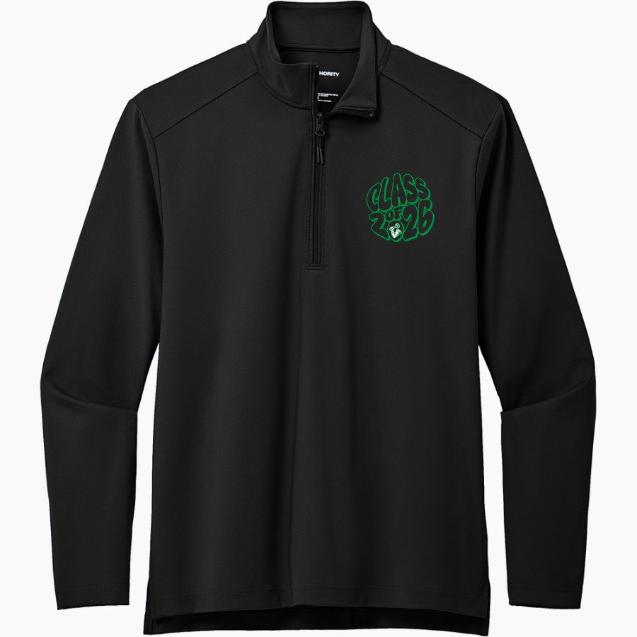 SPRINGFIELD HIGH SCHOOL COSMOS Port Authority Men's Carbon-Free Double Knit 1/4 Zip