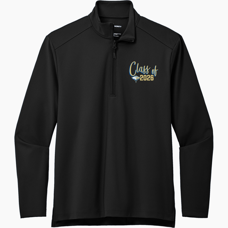 Divine Savior Rays Port Authority Men's Carbon-Free Double Knit 1/4 Zip