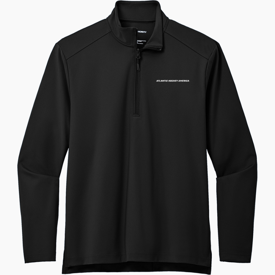 Atlantic Hockey Hockey <span class="pdp-name-mascot">Atlantic Hockey Association</span> Port Authority Men's Carbon-Free Double Knit 1/4 Zip