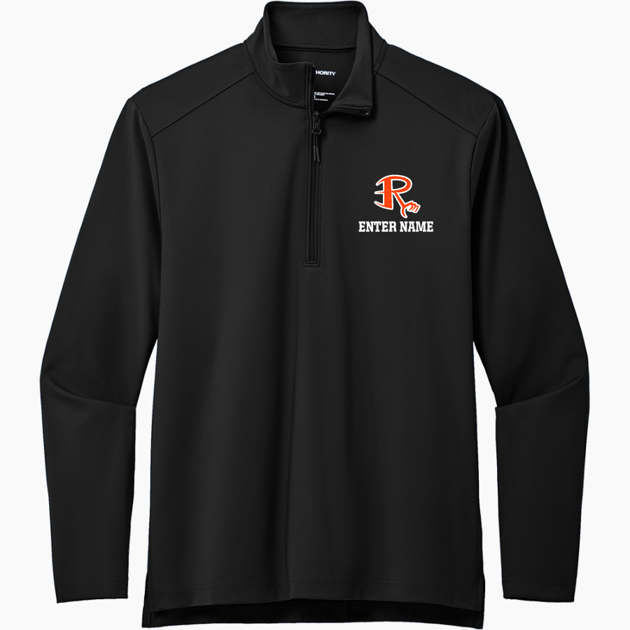 Riverton Hawks Port Authority Men's Carbon-Free Double Knit 1/4 Zip