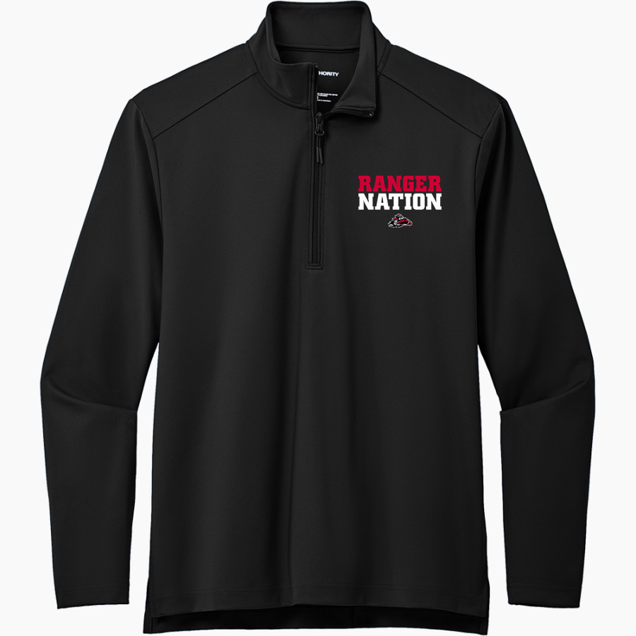 TERRY HIGH SCHOOL RANGERS <span class="pdp-name-mascot">TERRY RANGERS</span> Port Authority Men's Carbon-Free Double Knit 1/4 Zip