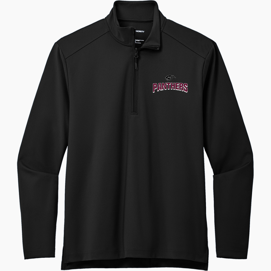 Peachtree Panthers <span class="pdp-name-mascot">Peachtree Academy Panthers</span> Port Authority Men's Carbon-Free Double Knit 1/4 Zip