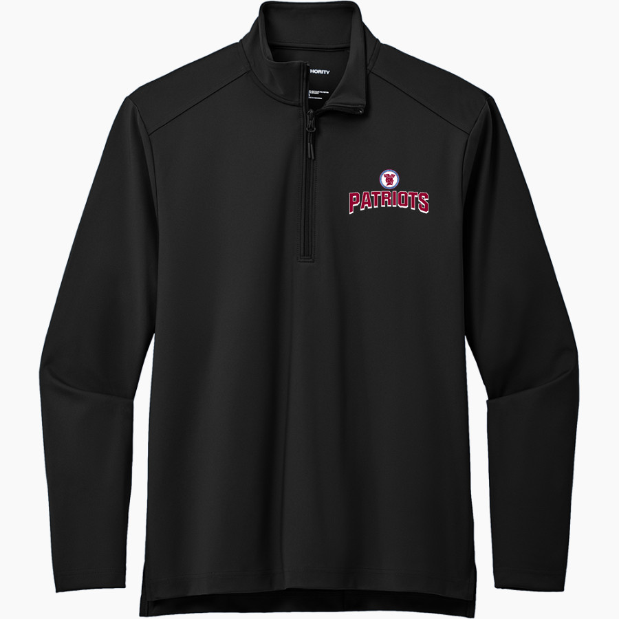 PENN WOOD HIGH SCHOOL PATRIOTS <span class="pdp-name-mascot">PENN WOOD PATRIOTS</span> Port Authority Men's Carbon-Free Double Knit 1/4 Zip