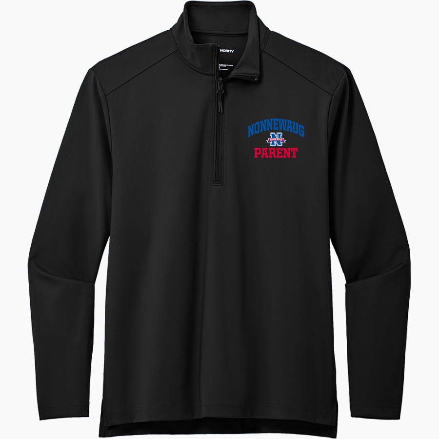 Nonnewaug Chiefs Port Authority Men's Carbon-Free Double Knit 1/4 Zip